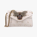 Broadway Pearl BeeWhiteLeather453778F022494533ブロードウェイ パール ビーホワイトレザー453778F022494533