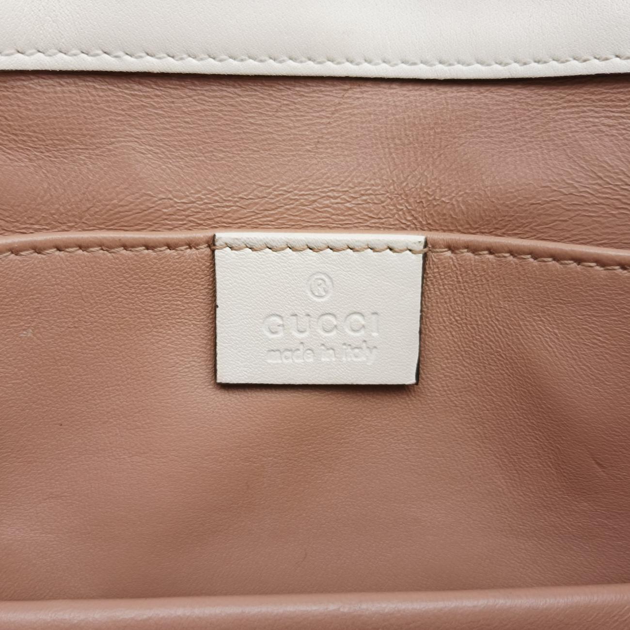 Broadway Pearl BeeWhiteLeather453778F022494533ブロードウェイ パール ビーホワイトレザー453778F022494533