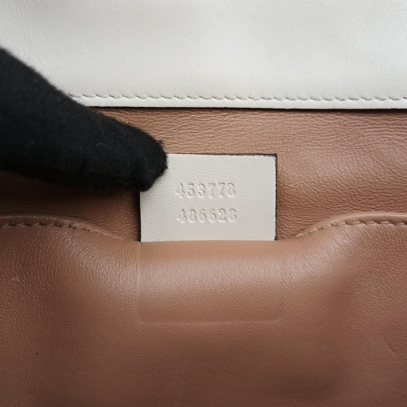 Broadway Pearl BeeWhiteLeather453778F022494533ブロードウェイ パール ビーホワイトレザー453778F022494533