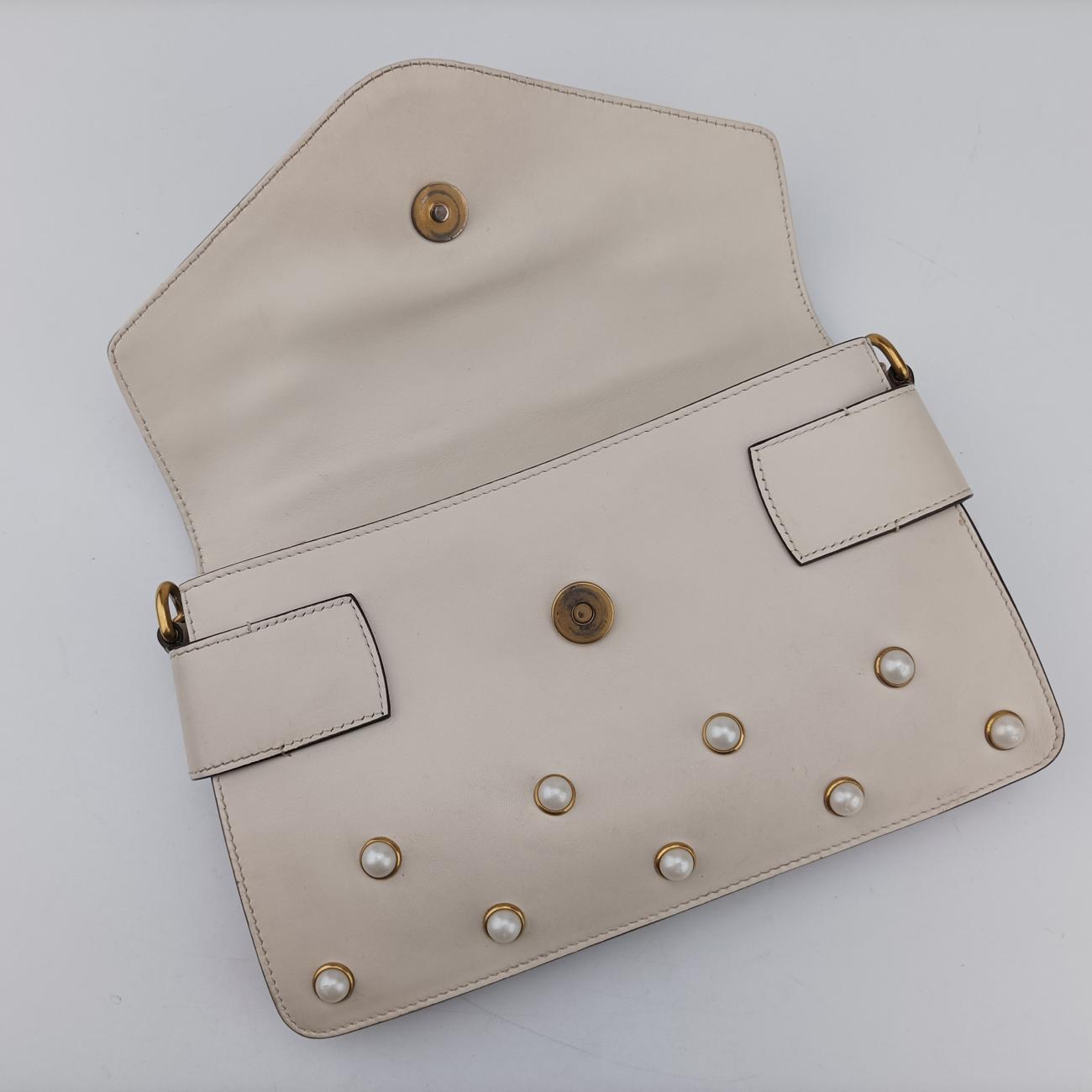Broadway Pearl BeeWhiteLeather453778F022494533ブロードウェイ パール ビーホワイトレザー453778F022494533