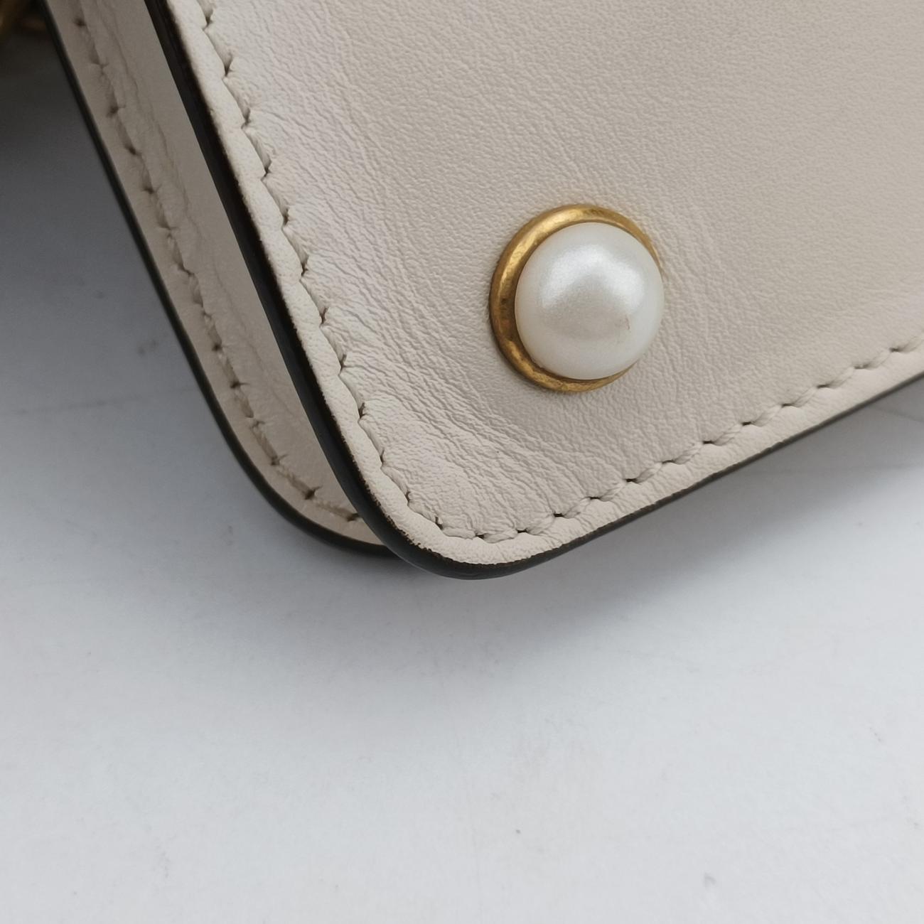 Broadway Pearl BeeWhiteLeather453778F022494533ブロードウェイ パール ビーホワイトレザー453778F022494533