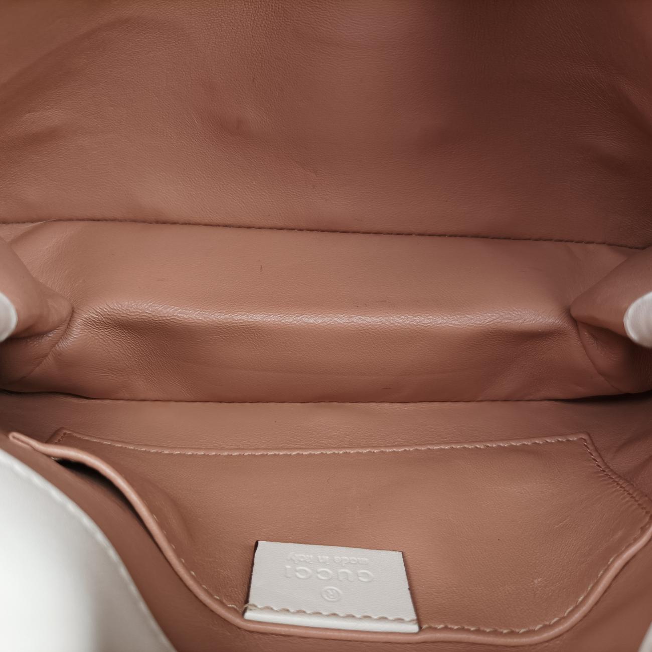 Broadway Pearl BeeWhiteLeather453778F022494533ブロードウェイ パール ビーホワイトレザー453778F022494533