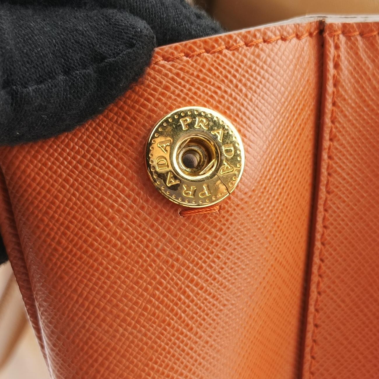 GalleriaCamel×orangeSAFFIANO　LeatherB2274C25ガレリアマルチカラーサフィアーノレザーB2274C25