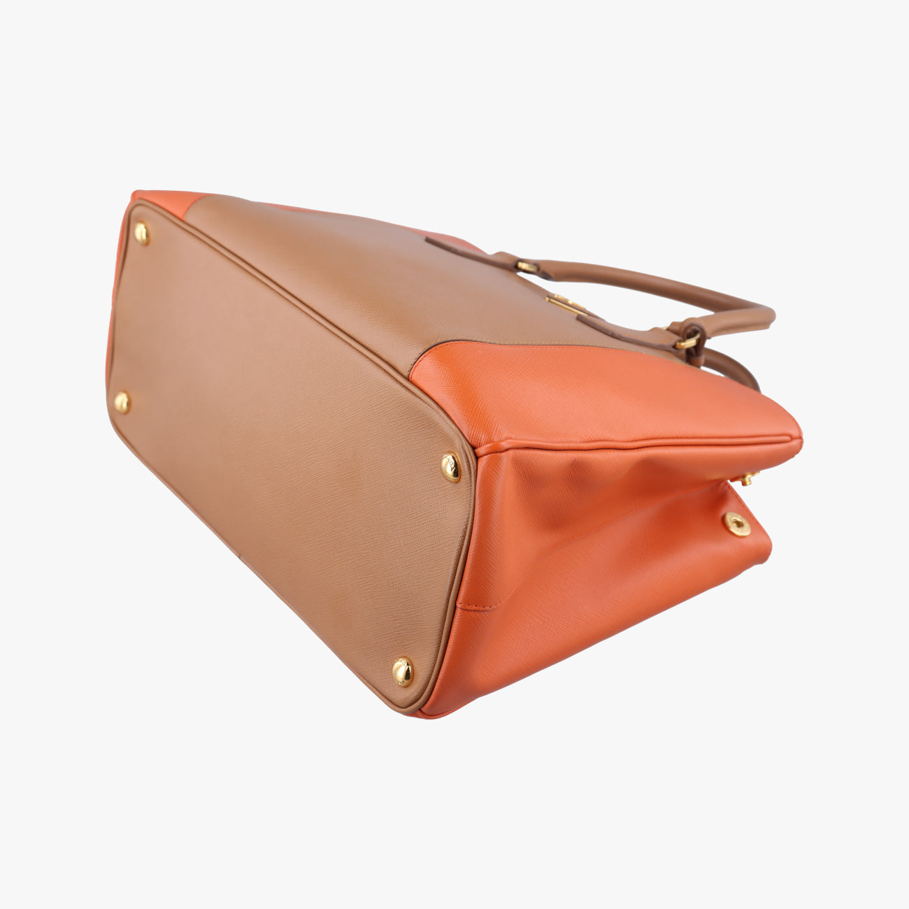 GalleriaCamel×orangeSAFFIANO　LeatherB2274C25ガレリアマルチカラーサフィアーノレザーB2274C25