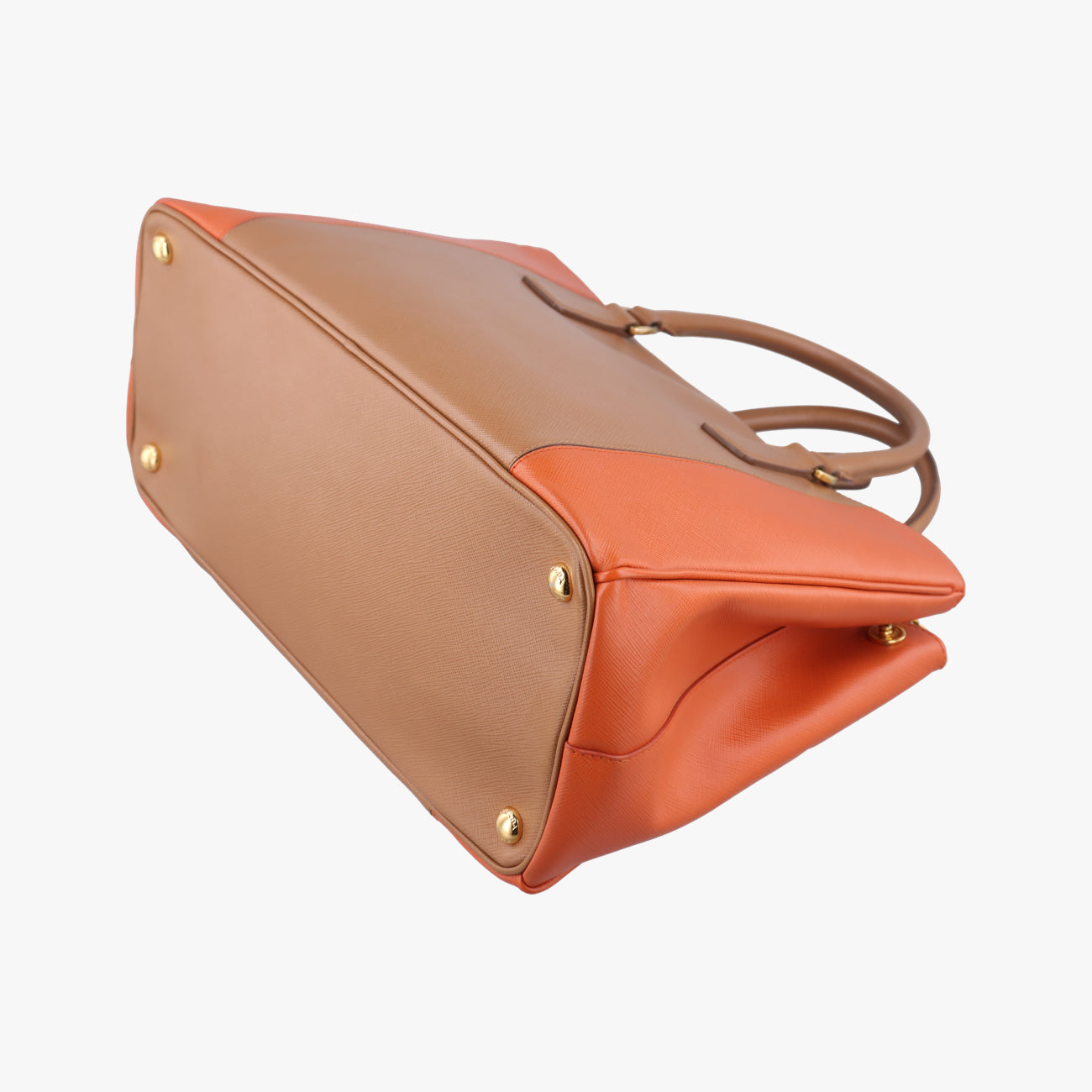 GalleriaCamel×orangeSAFFIANO　LeatherB2274C25ガレリアマルチカラーサフィアーノレザーB2274C25