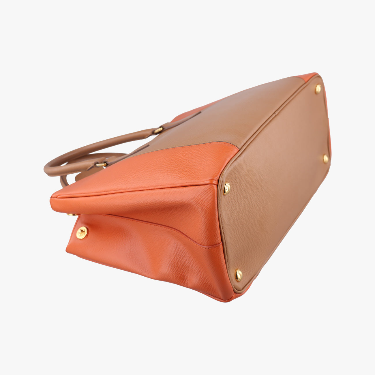 GalleriaCamel×orangeSAFFIANO　LeatherB2274C25ガレリアマルチカラーサフィアーノレザーB2274C25