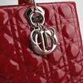 Lady DiorRedPatent Leather16-BO-0172レディディオールレッドパテント16-BO-0172