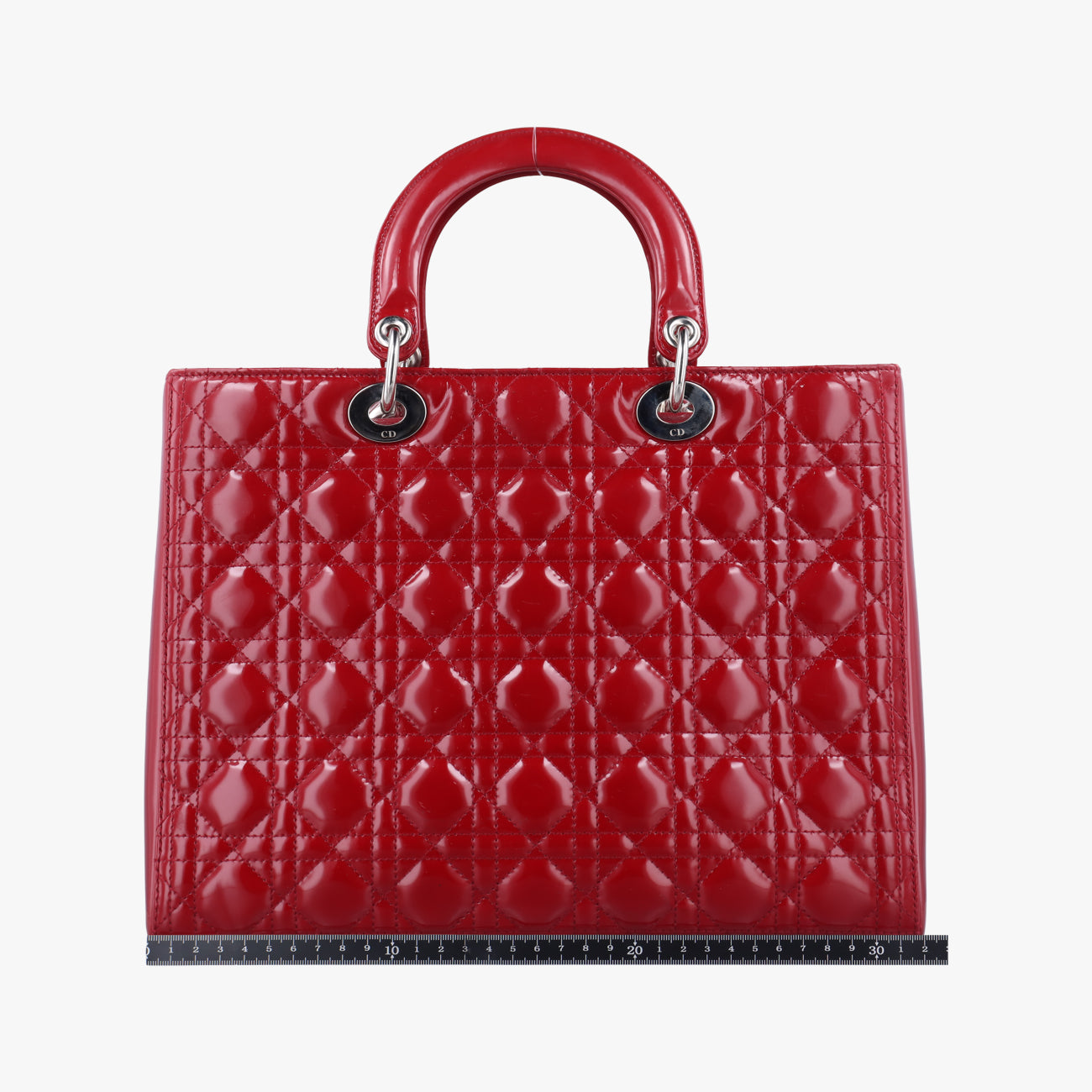 Lady DiorRedPatent Leather16-BO-0172レディディオールレッドパテント16-BO-0172