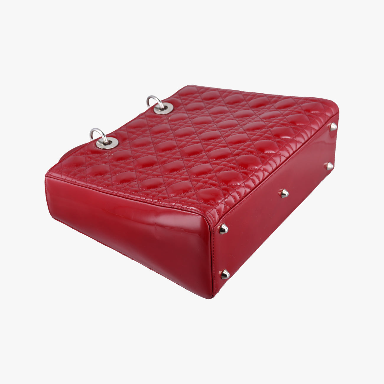 Lady DiorRedPatent Leather16-BO-0172レディディオールレッドパテント16-BO-0172