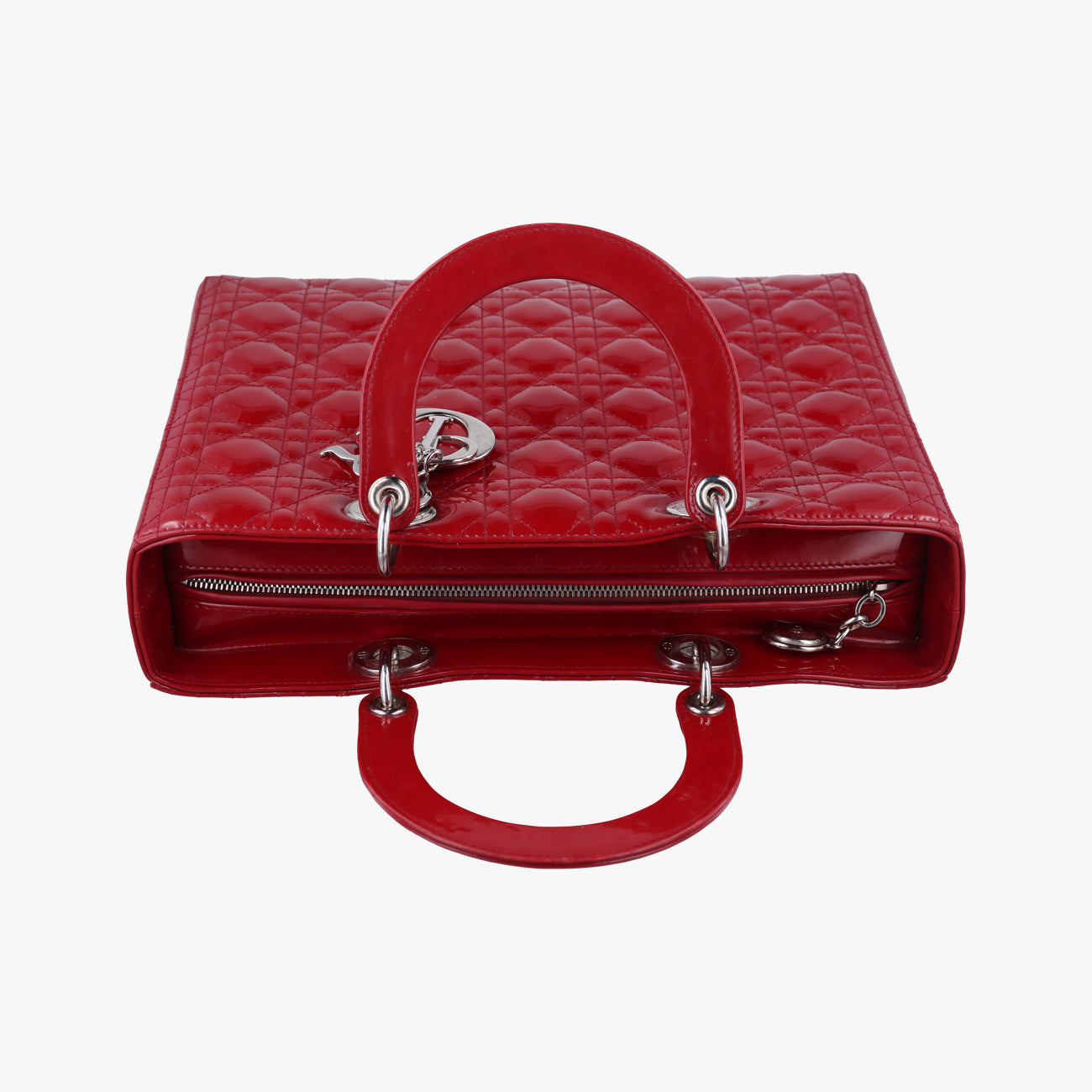 Lady DiorRedPatent Leather16-BO-0172レディディオールレッドパテント16-BO-0172