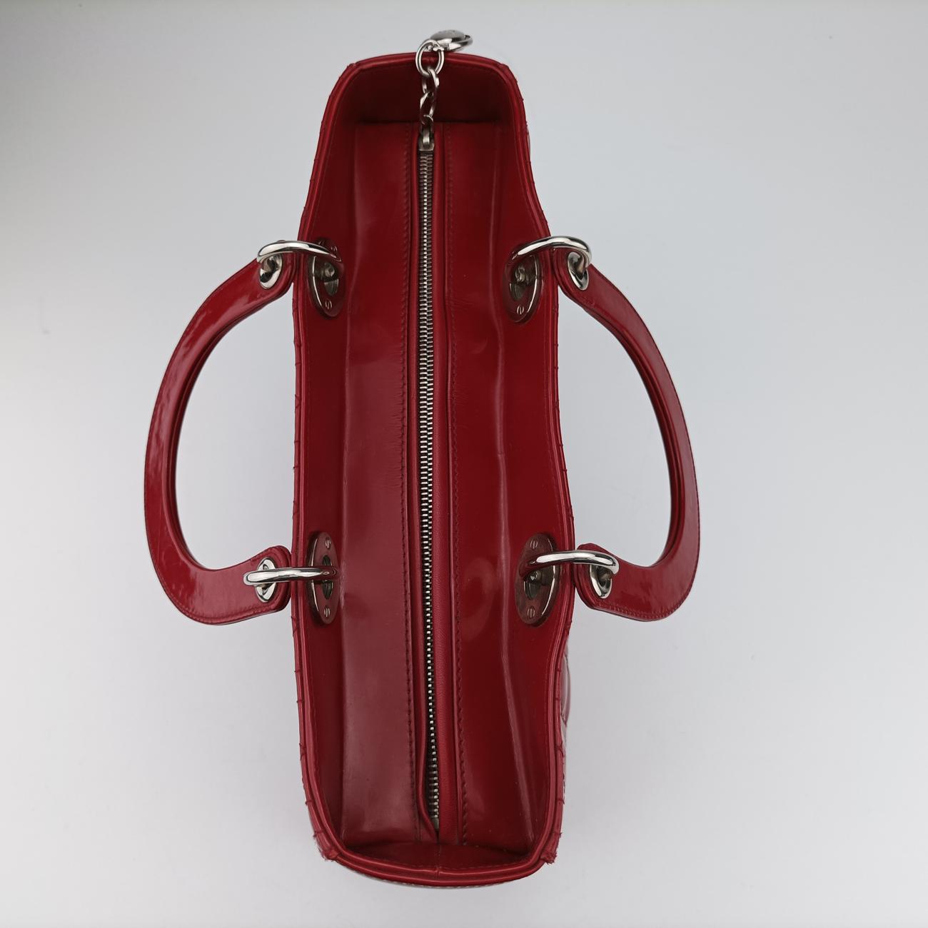 Lady DiorRedpatent14-BO-0122 Bレディディオールレッドパテント14-BO-0122 B