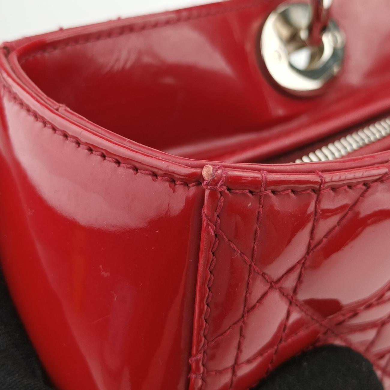 Lady DiorRedpatent14-BO-0122 Bレディディオールレッドパテント14-BO-0122 B