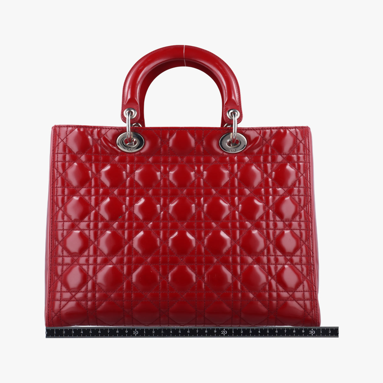 Lady DiorRedpatent14-BO-0122 Bレディディオールレッドパテント14-BO-0122 B