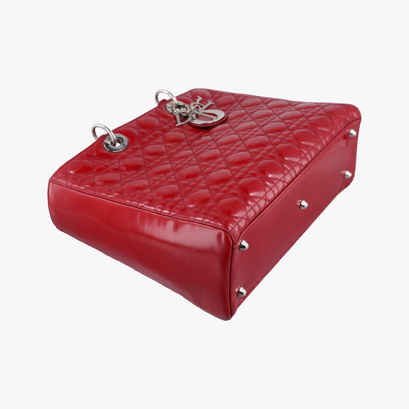 Lady DiorRedpatent14-BO-0122 Bレディディオールレッドパテント14-BO-0122 B