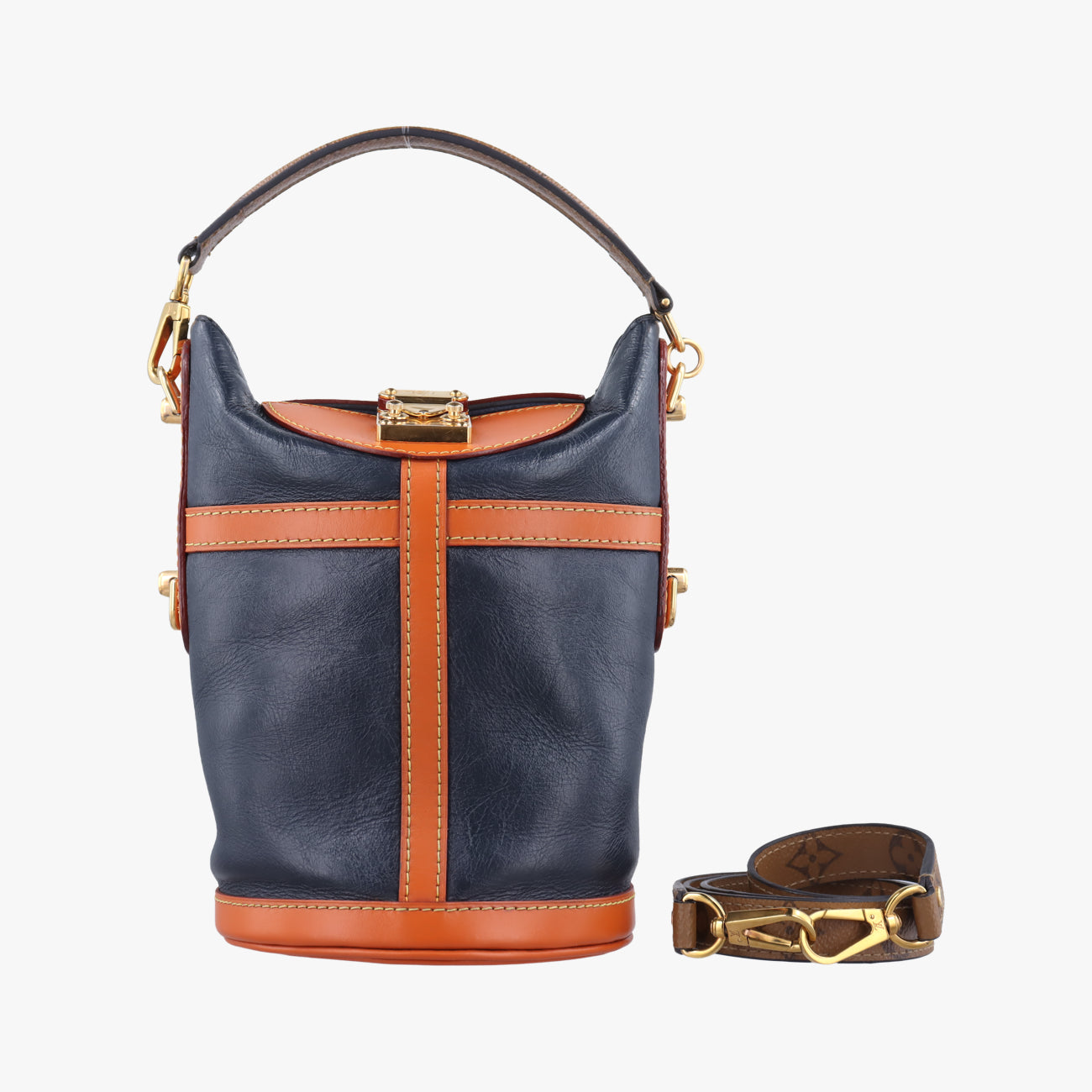 Duffle BagNAVY×BROWNMonogram ReverseM53842DU01889ダッフルバッグネイビー×ブラウンモノグラム リバースM53842DU01889