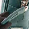 Classic Laptop briefcaseGreenSAFFIANO LeatherVS030538ブリーフケース ビジネスグリーンサフィアーノレザーVS030538