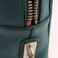 Classic Laptop briefcaseGreenSAFFIANO LeatherVS030538ブリーフケース ビジネスグリーンサフィアーノレザーVS030538