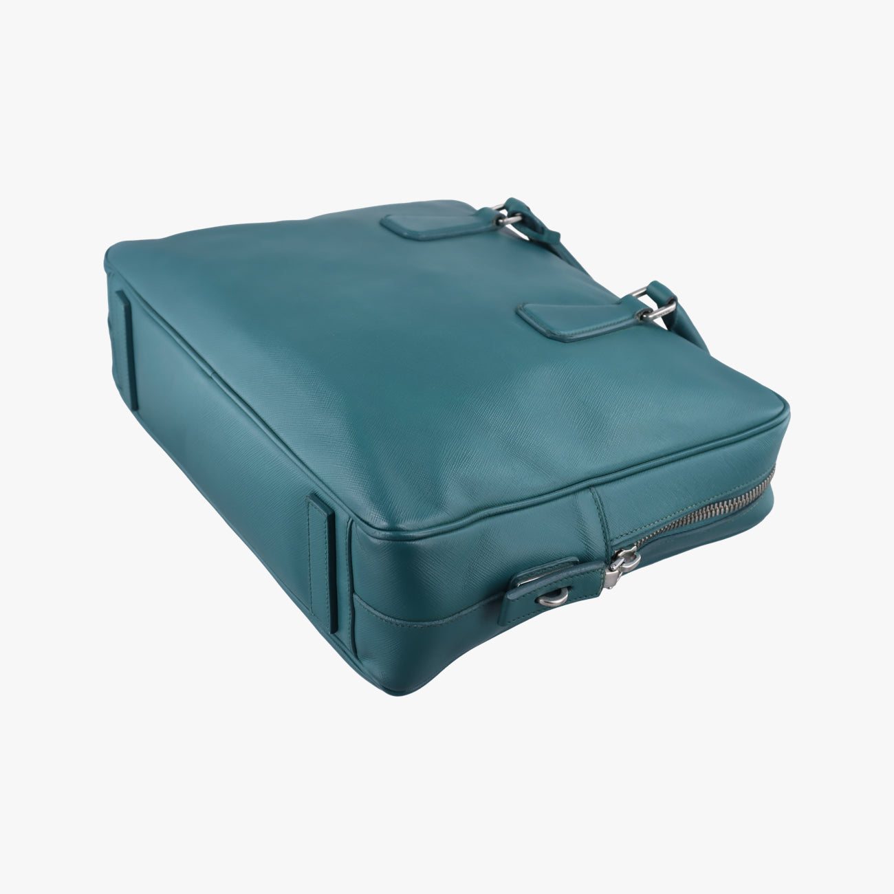 Classic Laptop briefcaseGreenSAFFIANO LeatherVS030538ブリーフケース ビジネスグリーンサフィアーノレザーVS030538