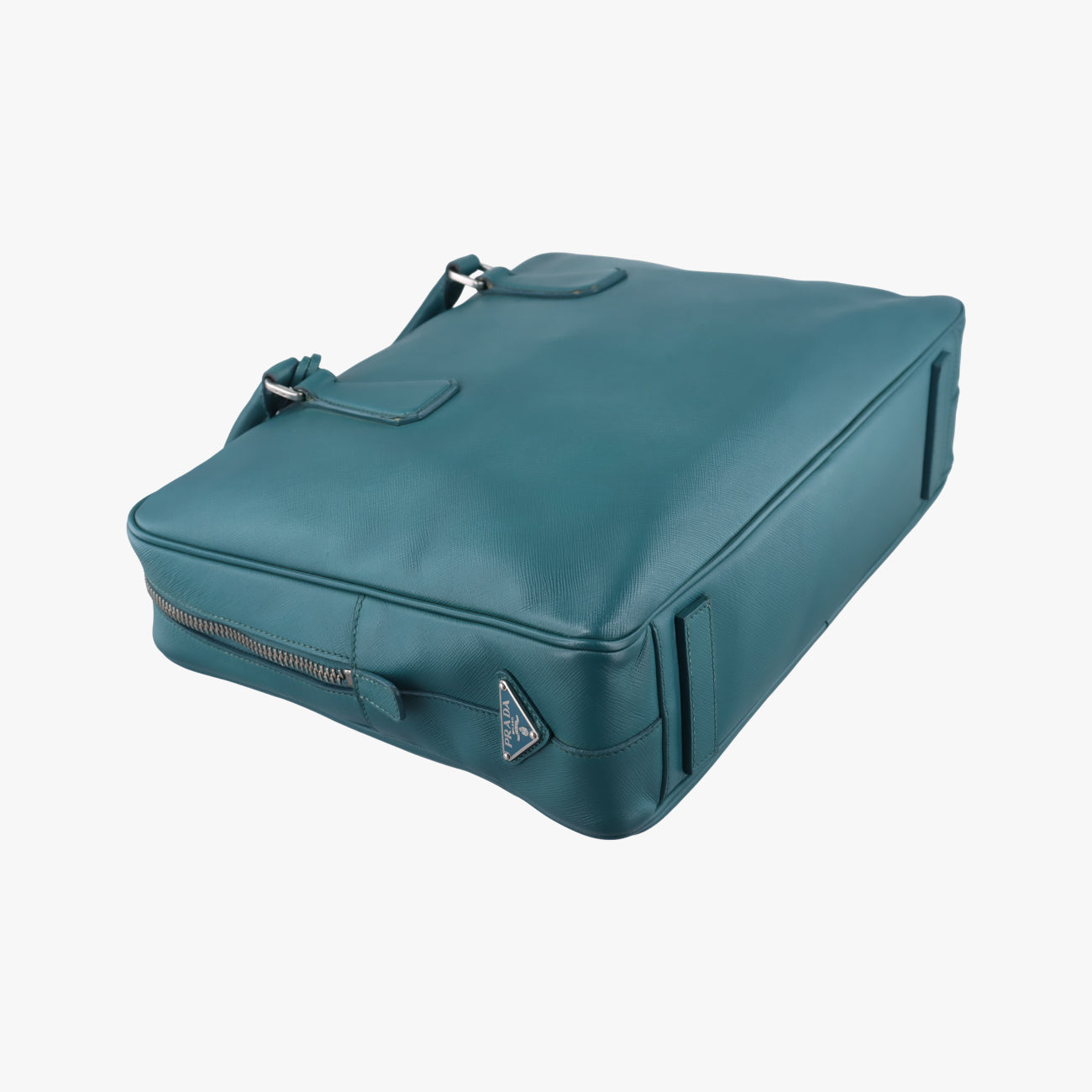Classic Laptop briefcaseGreenSAFFIANO LeatherVS030538ブリーフケース ビジネスグリーンサフィアーノレザーVS030538