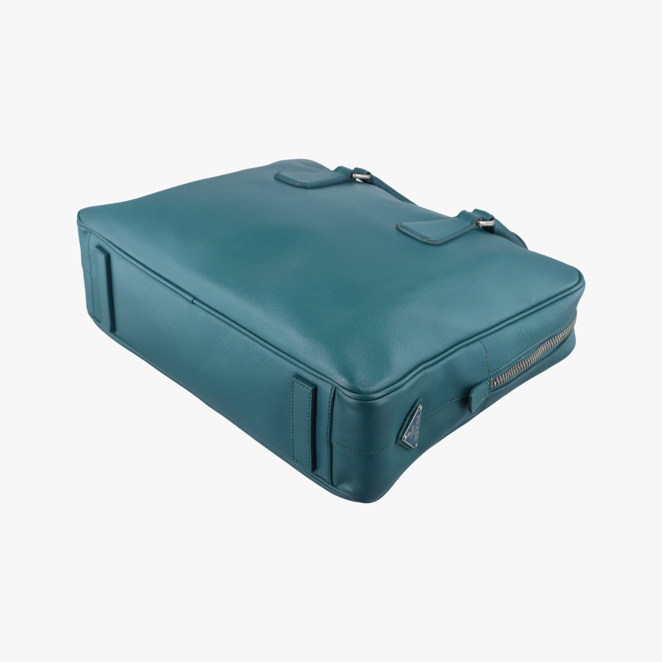 Classic Laptop briefcaseGreenSAFFIANO LeatherVS030538ブリーフケース ビジネスグリーンサフィアーノレザーVS030538