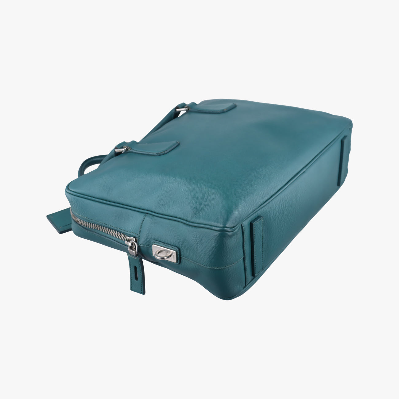 Classic Laptop briefcaseGreenSAFFIANO LeatherVS030538ブリーフケース ビジネスグリーンサフィアーノレザーVS030538