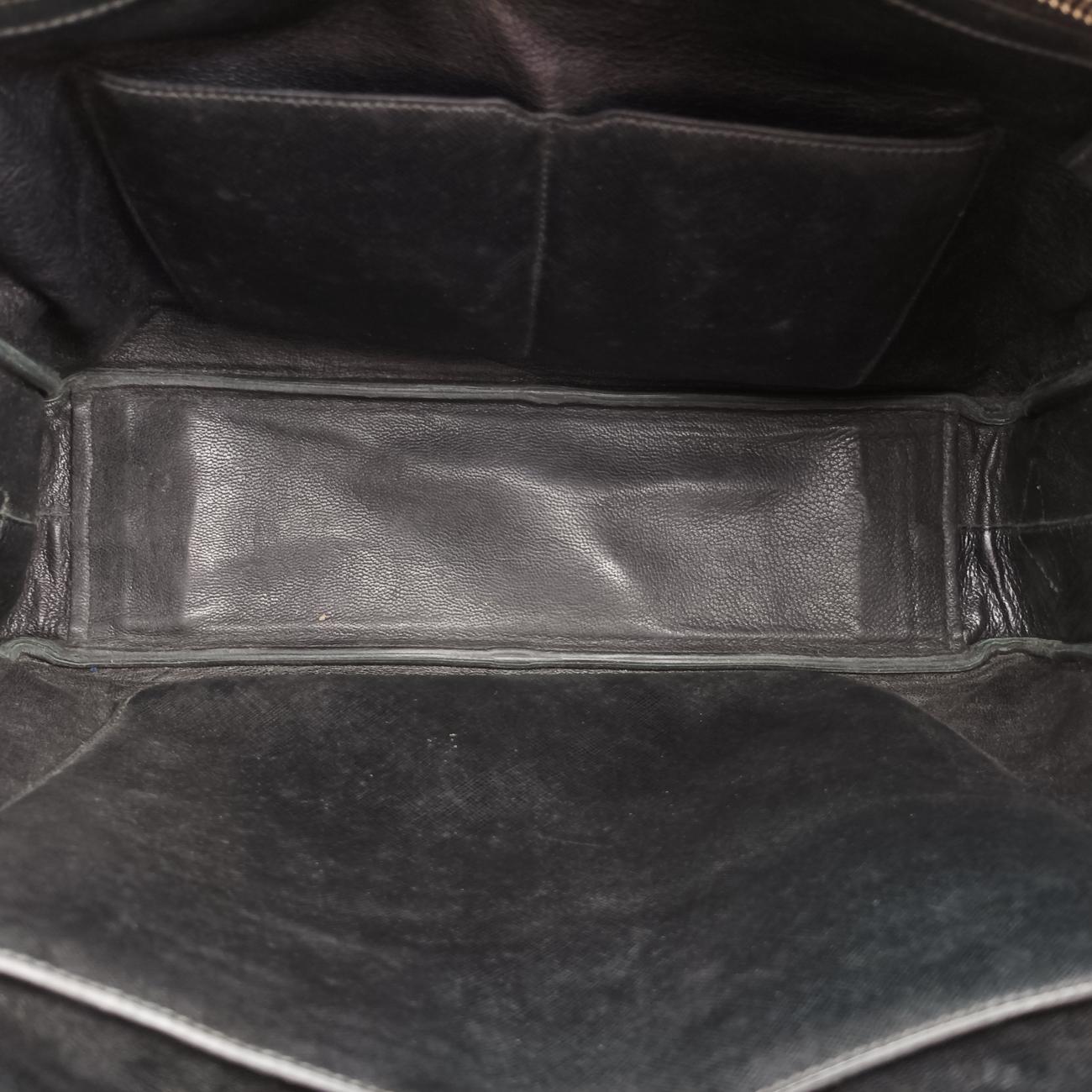 Classic Laptop briefcaseGreenSAFFIANO LeatherVS030538ブリーフケース ビジネスグリーンサフィアーノレザーVS030538