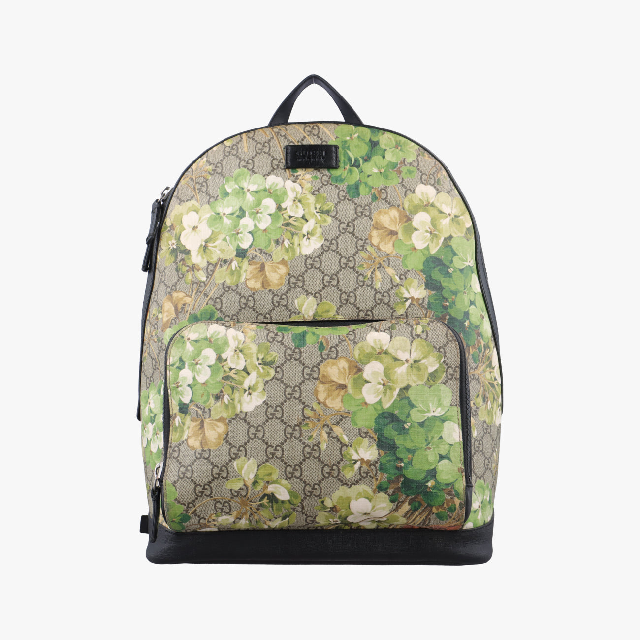 GG BloomsMulticolourPVC coated canvas x leatherF019036425GGブルームスマルチカラーPVCコーティングキャンバス×レザー406370F019036425