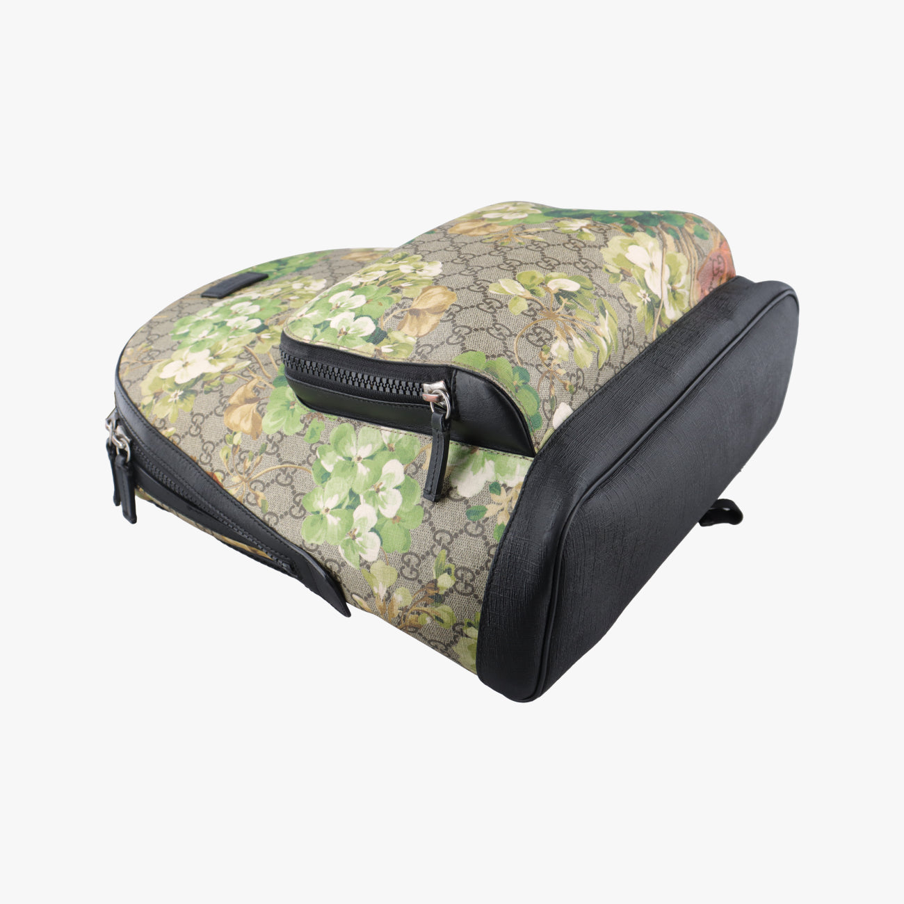 GG BloomsMulticolourPVC coated canvas x leatherF019036425GGブルームスマルチカラーPVCコーティングキャンバス×レザー406370F019036425
