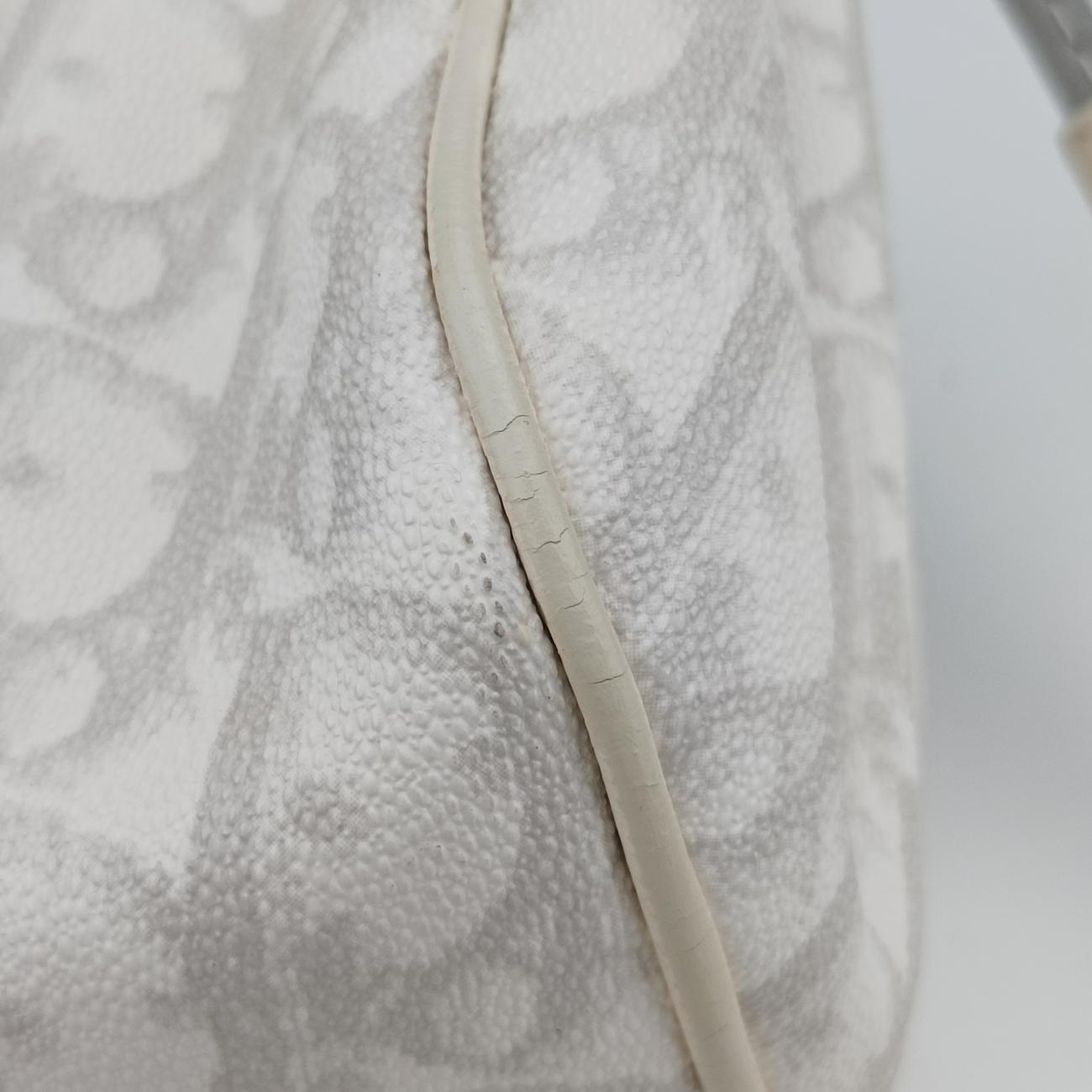 Trotter Romantic Chain HeartWhitepvc coated canvas07-BO-0037トロッター ロマンティック チェーン ハートホワイトpvcコーティングキャンバス07-BO-0037