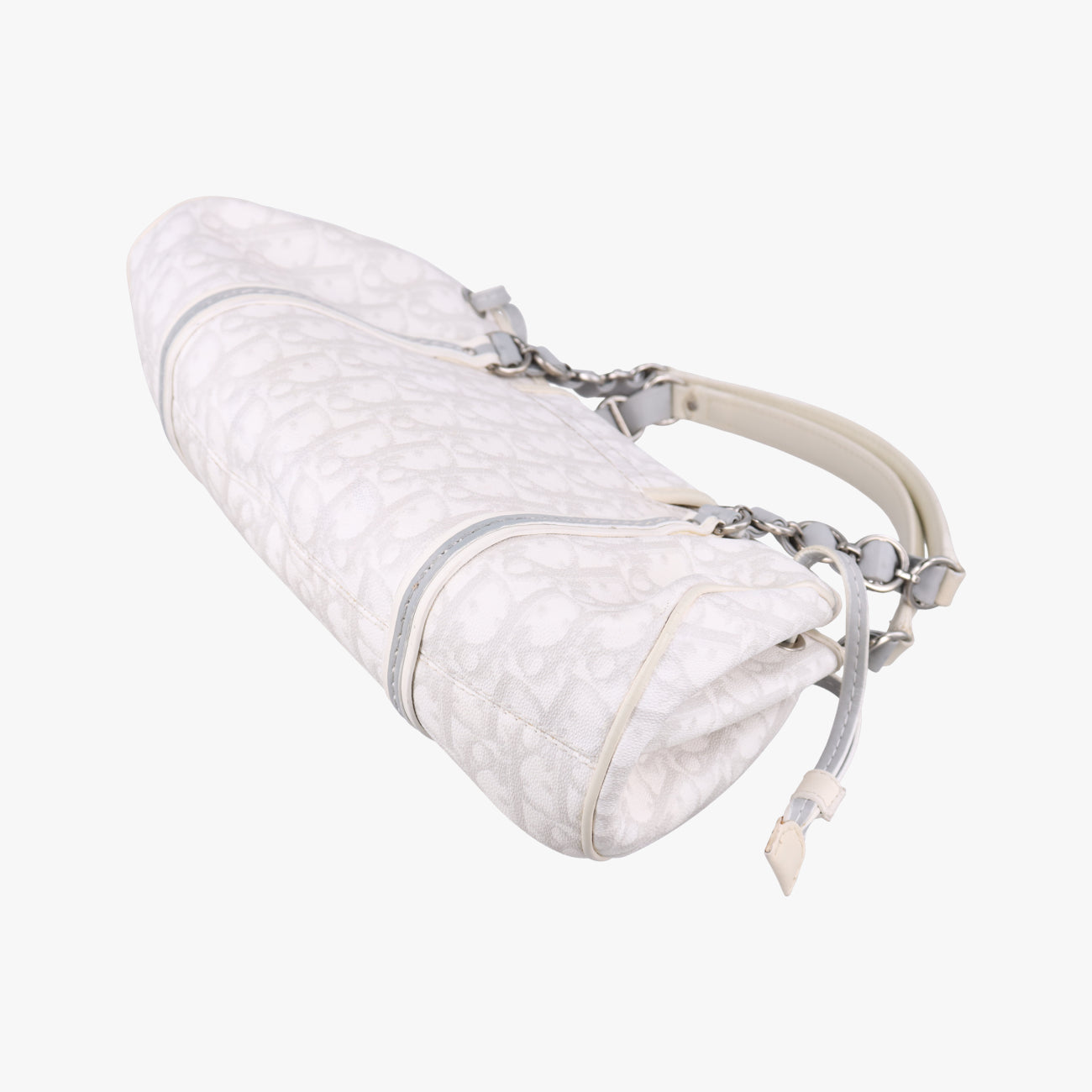 Trotter Romantic Chain HeartWhitepvc coated canvas07-BO-0037トロッター ロマンティック チェーン ハートホワイトpvcコーティングキャンバス07-BO-0037