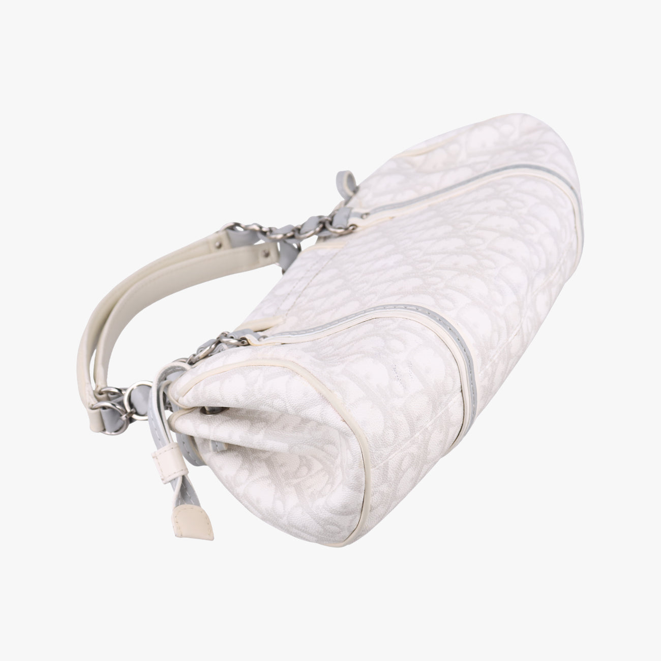 Trotter Romantic Chain HeartWhitepvc coated canvas07-BO-0037トロッター ロマンティック チェーン ハートホワイトpvcコーティングキャンバス07-BO-0037