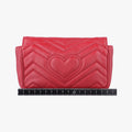 GG MarmontRedLeather476433GGマーモントレッドレザー476433
