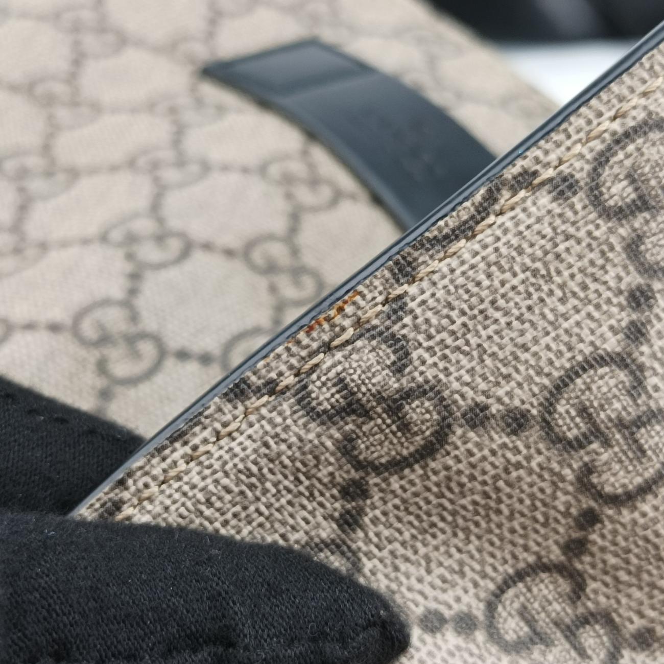 GG Plus GG SupremeBrownPVC coated canvas456217E021530350GGプラス GGスプリームブラウンPVCコーティングキャンバス456217E021530350