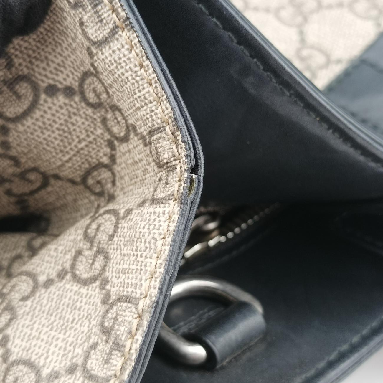 GG Plus GG SupremeBrownPVC coated canvas456217E021530350GGプラス GGスプリームブラウンPVCコーティングキャンバス456217E021530350