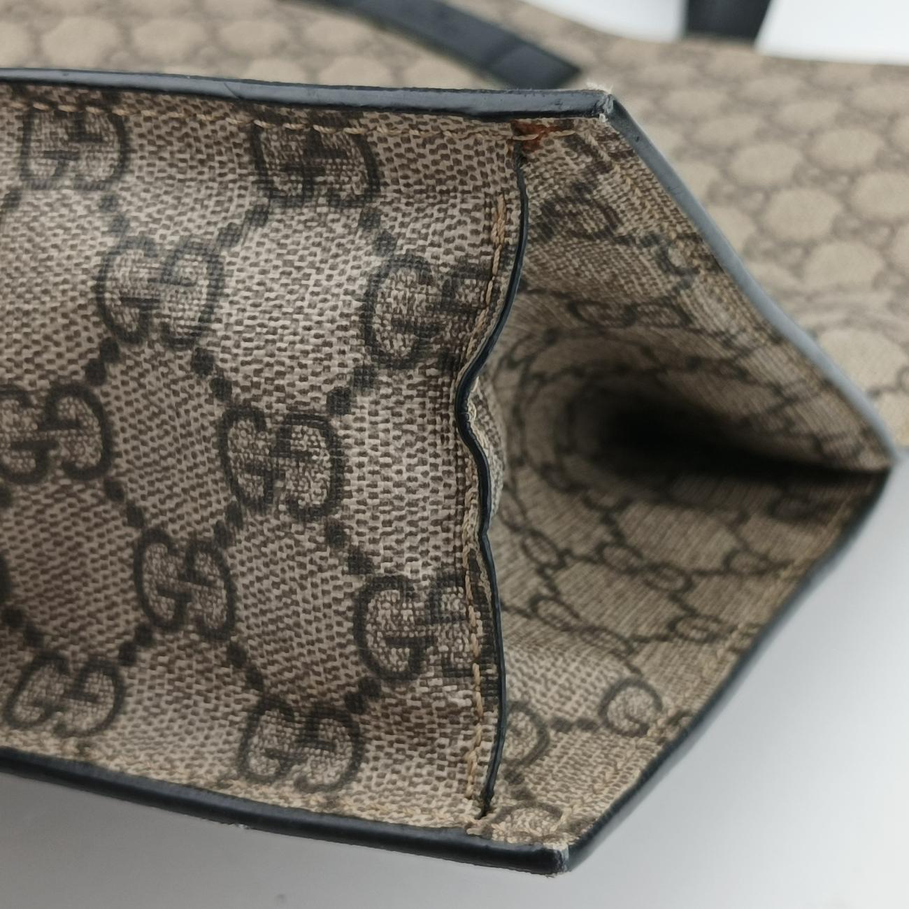 GG Plus GG SupremeBrownPVC coated canvas456217E021530350GGプラス GGスプリームブラウンPVCコーティングキャンバス456217E021530350