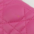 Lady DiorRoselambskin01-MA-1121レディディオールローズ レッドラムスキン01-MA-1121
