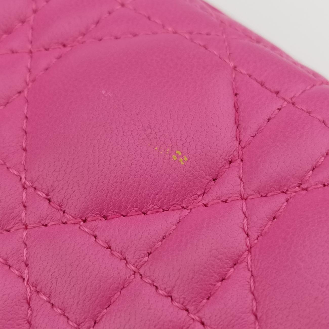 Lady DiorRoselambskin01-MA-1121レディディオールローズ レッドラムスキン01-MA-1121