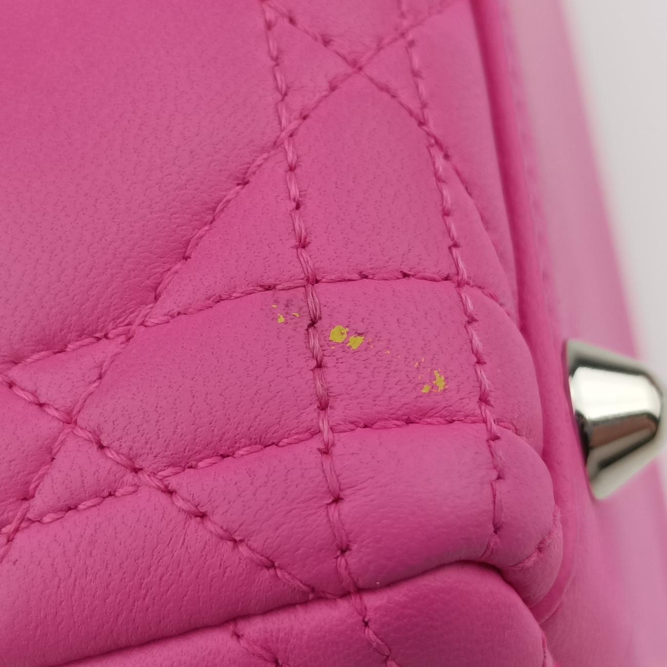 Lady DiorRoselambskin01-MA-1121レディディオールローズ レッドラムスキン01-MA-1121