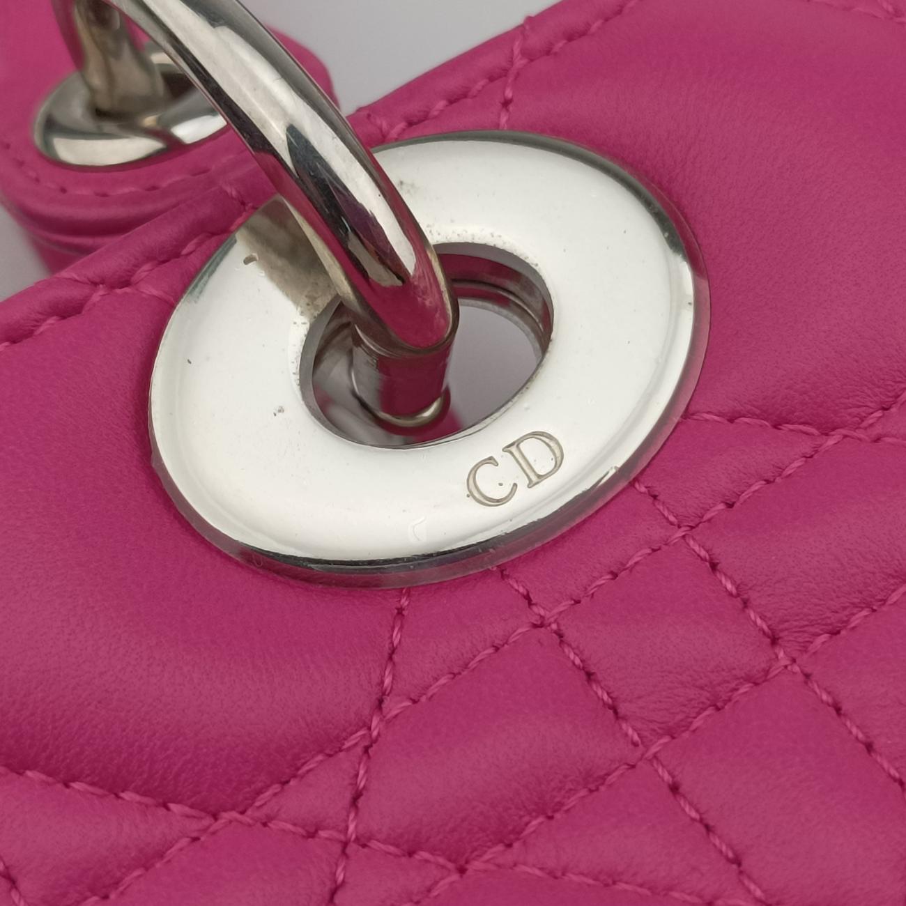 Lady DiorRoselambskin01-MA-1121レディディオールローズ レッドラムスキン01-MA-1121