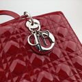Lady DiorRedpatent16-BO-0135レディディオールレッドパテント16-BO-0135