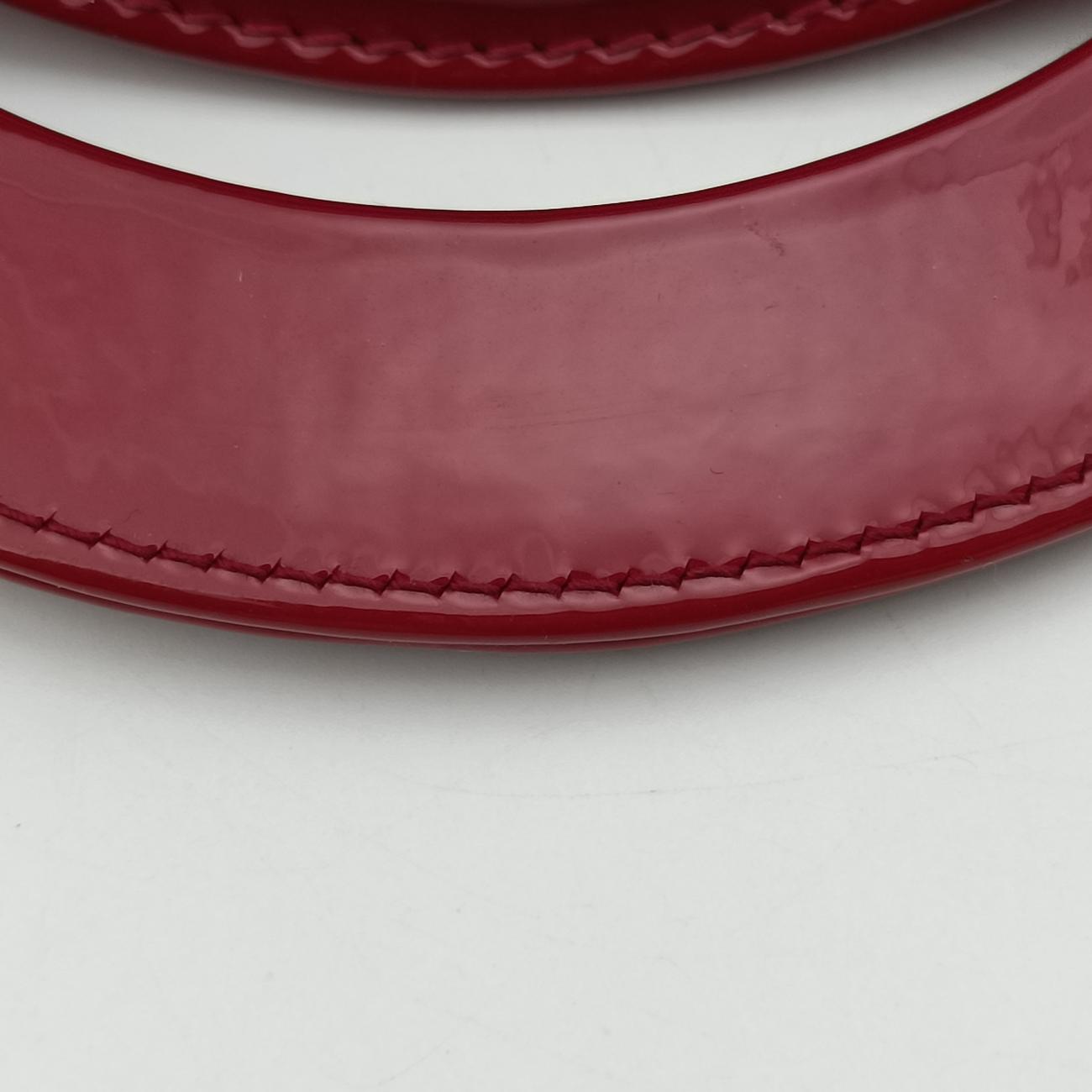Lady DiorRedpatent16-BO-0135レディディオールレッドパテント16-BO-0135