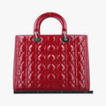 Lady DiorRedpatent16-BO-0135レディディオールレッドパテント16-BO-0135