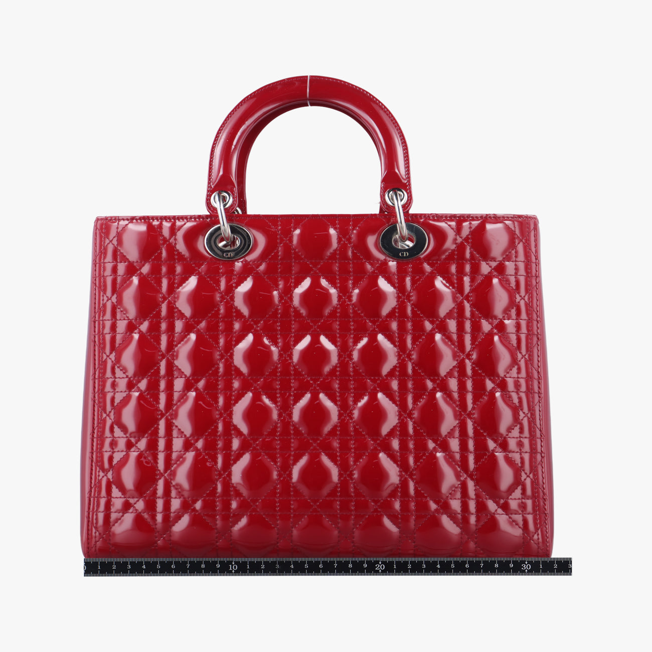 Lady DiorRedpatent16-BO-0135レディディオールレッドパテント16-BO-0135