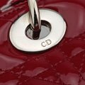 Lady DiorRedpatent16-BO-0135レディディオールレッドパテント16-BO-0135