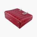 Lady DiorRedpatent16-BO-0135レディディオールレッドパテント16-BO-0135