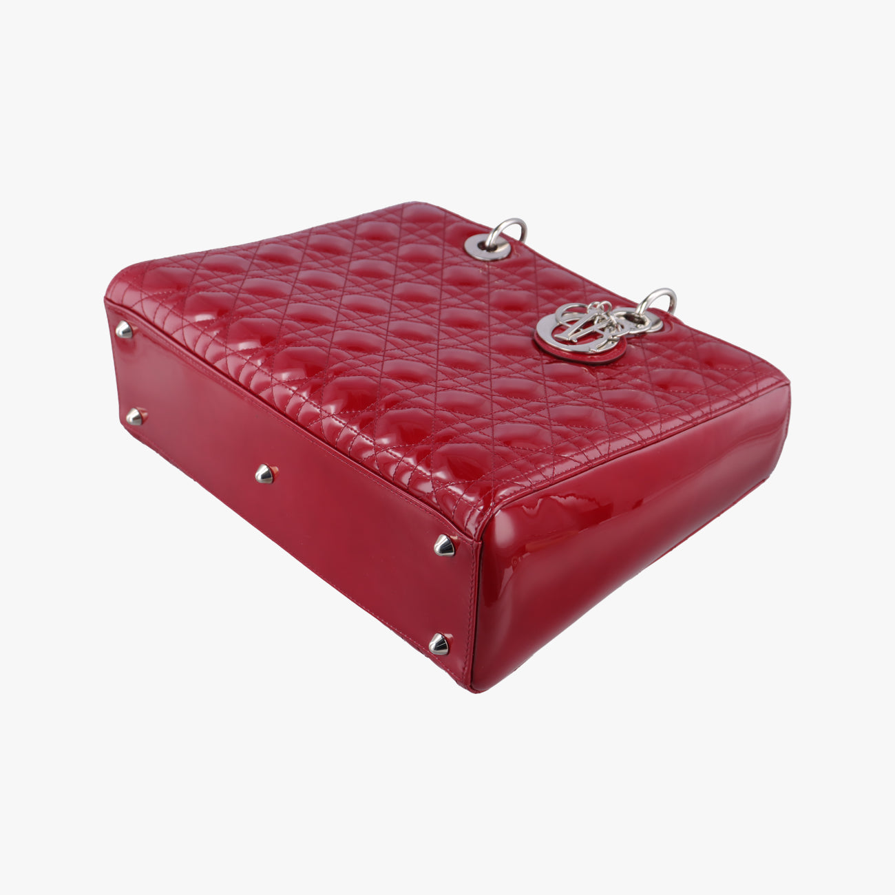Lady DiorRedpatent16-BO-0135レディディオールレッドパテント16-BO-0135