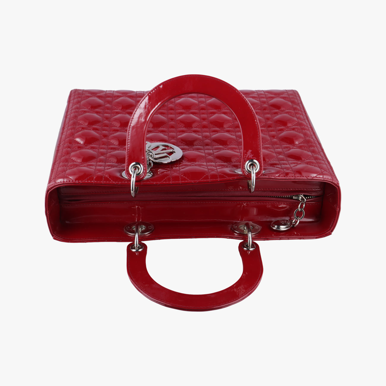 Lady DiorRedpatent16-BO-0135レディディオールレッドパテント16-BO-0135