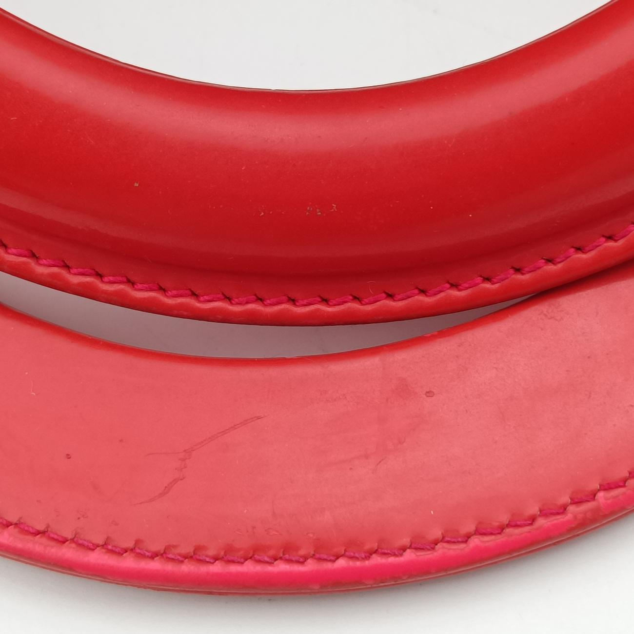 Lady DiorOrangepatent13-BO-0113レディディオールオレンジパテント13-BO-0113