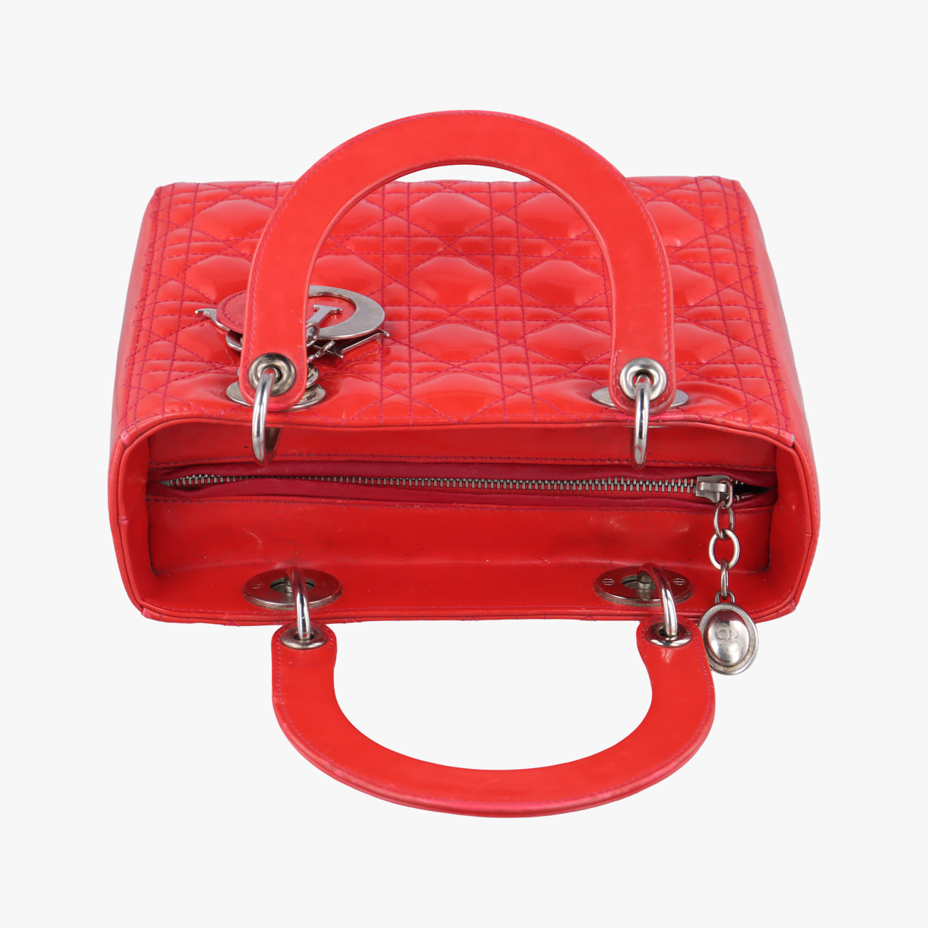 Lady DiorOrangepatent13-BO-0113レディディオールオレンジパテント13-BO-0113