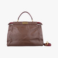 PEEKABOO LargeBrownLeather8BN2102454-8BN210-CN1-099ピーカブー ラージブラウンレザー8BN2102454-8BN210-CN1-099